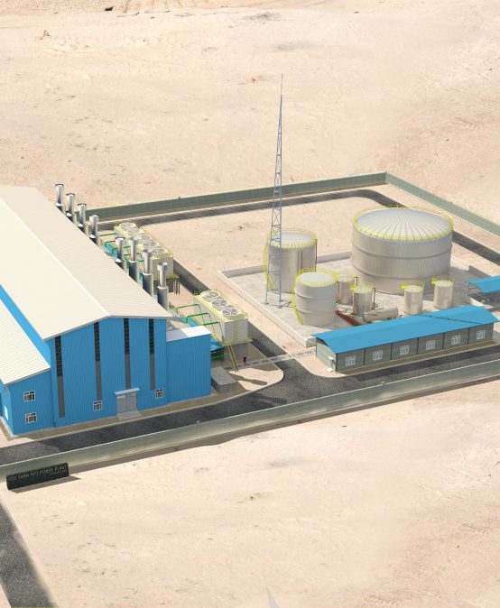 60MW PDV HFO Power Plant In Karbala of Iraq